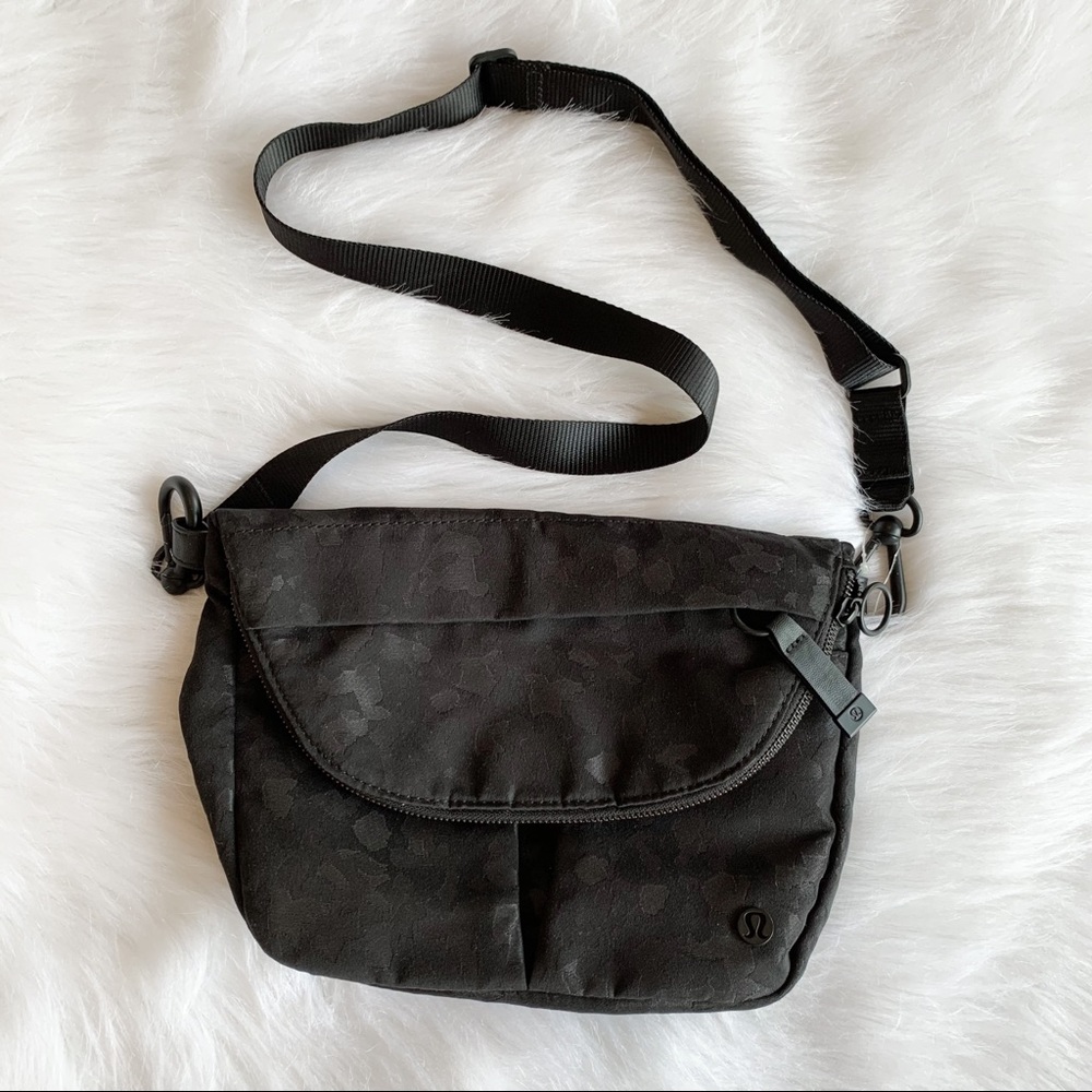 LULULEMON All Night Black Festival Crossbody O/S
